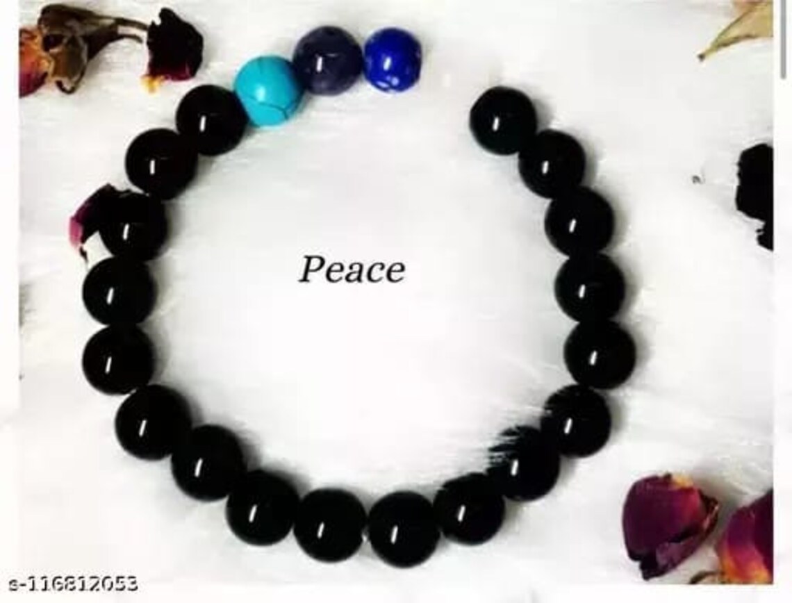 Natural Golden Obsidian Gemstone Bracelet, Healing Crystal Stretchable Bracelet, bracelet for Peace , protection, lapiz lazuli ,clear quartz