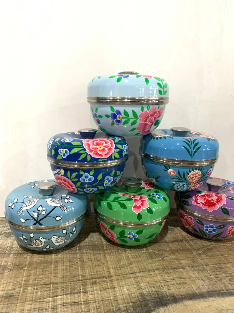 Steel Canister Sets, Canister sets, hand painted canister, food storage box,stainless steel food storage box,canister storage box