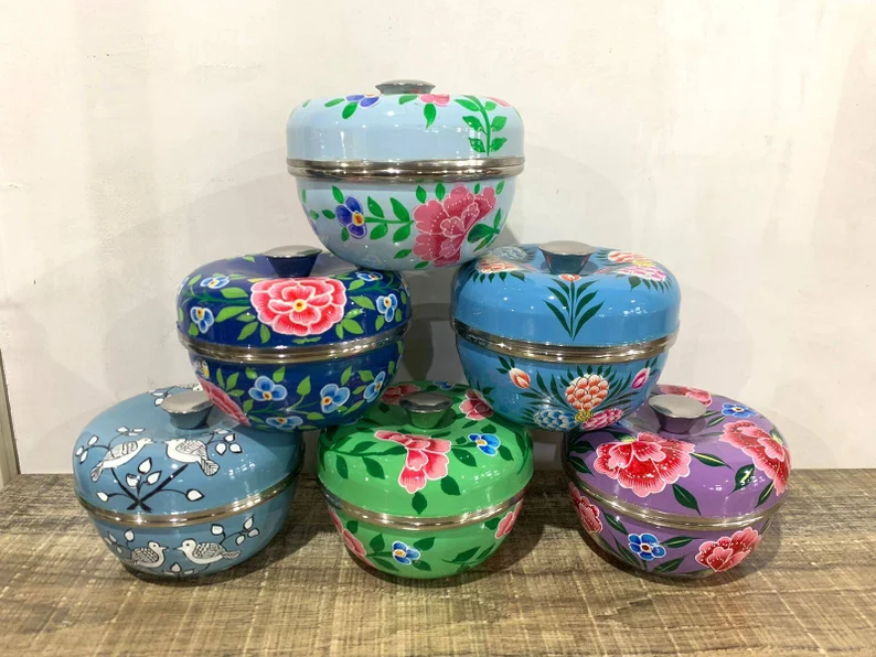 Steel Canister Sets, Canister sets, hand painted canister, food storage box,stainless steel food storage box,canister storage box