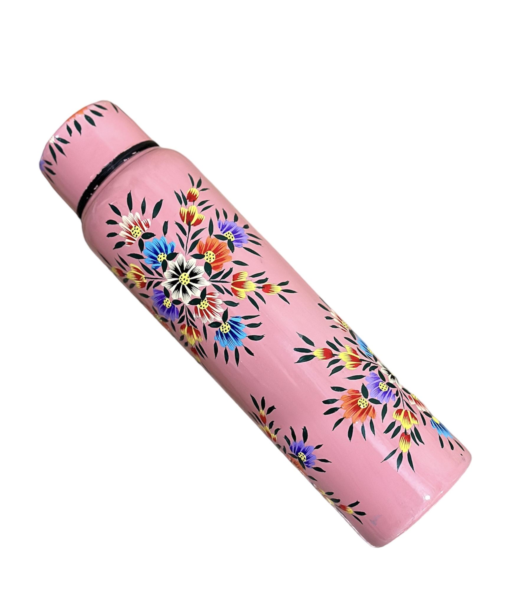 Hand painted Water Bottles, Stainless steel water bottle hand painted with lead free colors, hand painted thermos flask, boho picnic bottles