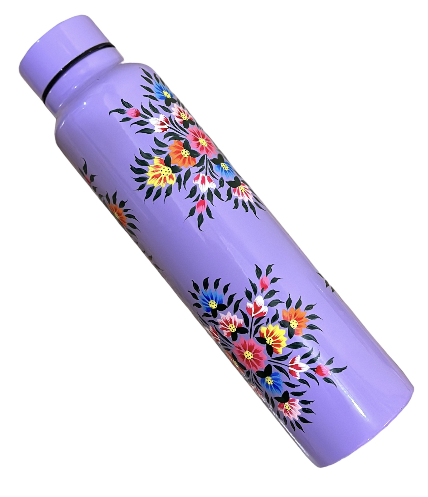 Hand painted Water Bottles, Stainless steel water bottle hand painted with lead free colors, hand painted thermos flask , boho picnic bottles